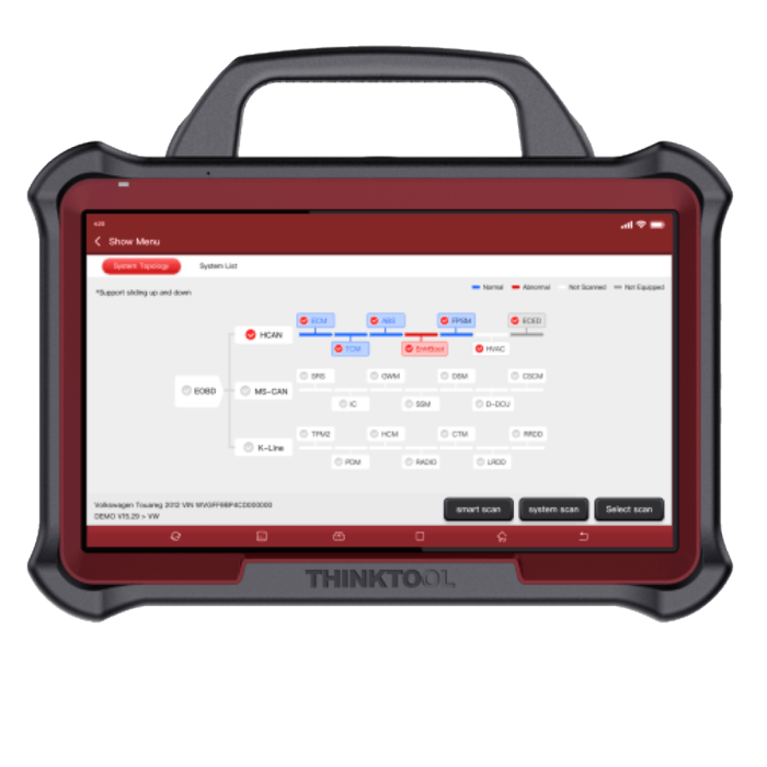 Мультимарочний сканер Thinkcar Thinktool Max Ultra